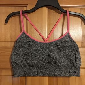 Champion strappy sports bra size Large